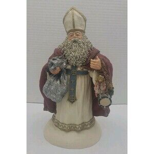 June McKenna Sinter Claus 11” Christmas 1994 Signed Numbered 1456/4000